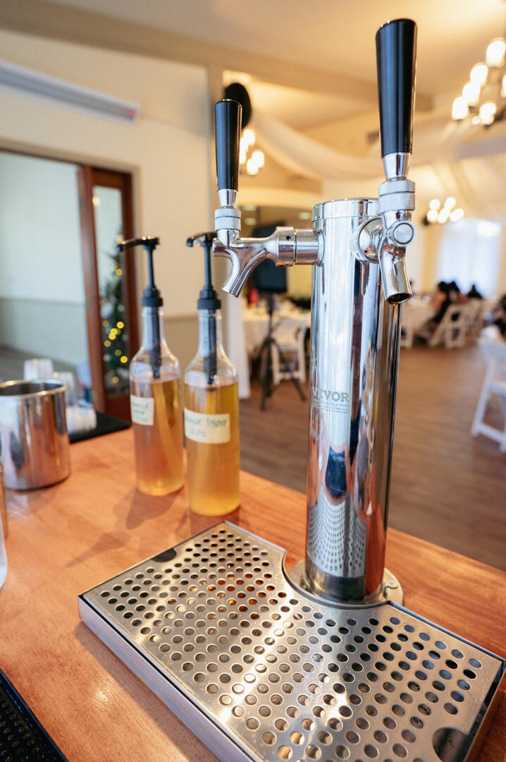 Cold Brew on Tap and house-made syrups